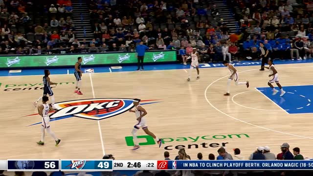 【2022年03月14日 灰熊vs雷霆集锦】这速度可以去跑百米了！莫兰特闪电快攻疾如闪电