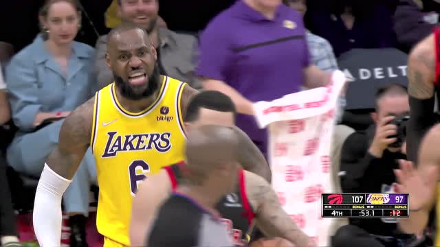 【2022年03月15日】猛龙vs湖人第4节中文解说回放