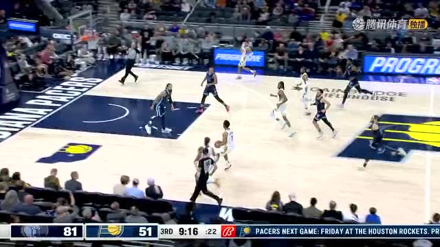 【2022年03月16日 灰熊vs步行者集锦】贾伦杰克逊凶残隔扣 筑起铜墙铁壁干扰对手