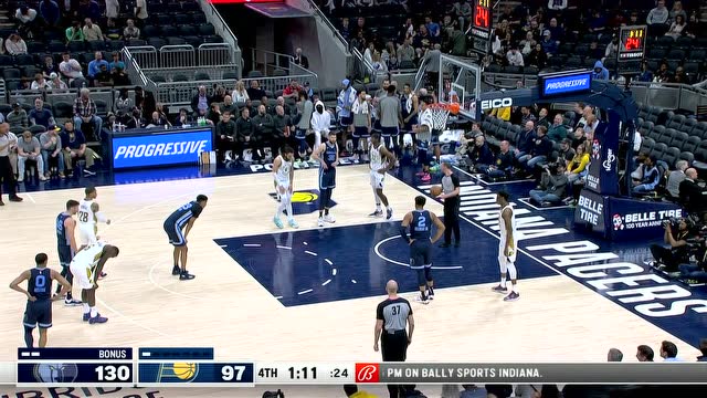 【2022年03月16日】灰熊vs步行者第4节中文解说回放