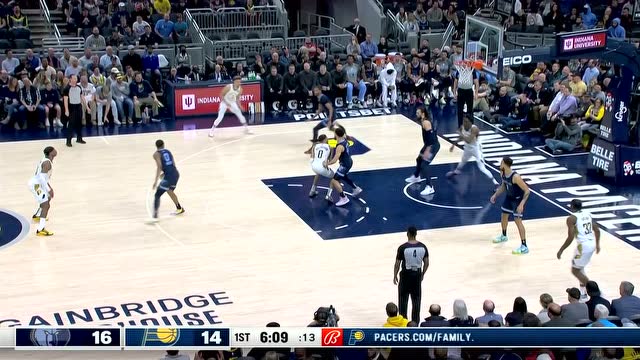 【2022年03月16日 灰熊vs步行者集锦】一登场就有贡献 杰伦史密斯飙进三分