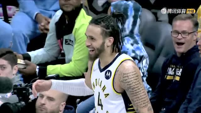 【2022年03月16日 灰熊vs步行者集锦】给大家表演个绝活 杜安华盛顿极限海底捞月