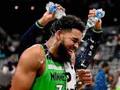 全明星周末后 森林狼打出9胜2负 胜率最高