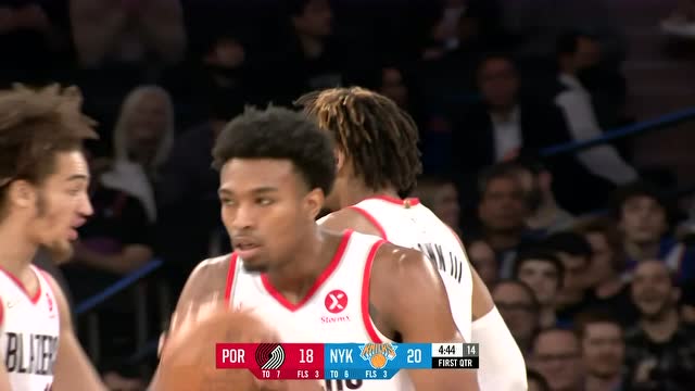 【2022年03月17日】开拓者vs尼克斯中文解说全场回放