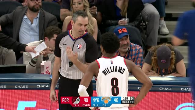 【2022年03月17日】开拓者vs尼克斯第2节中文解说回放