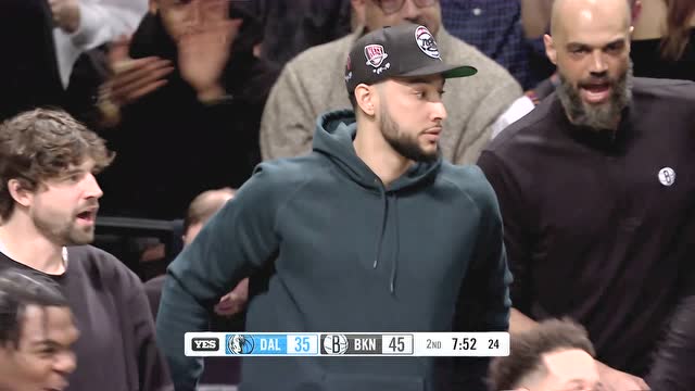 【2022年03月17日 独行侠vs篮网集锦】得分手到擒来！德拉季奇梦幻脚步急停跳投高打板命中