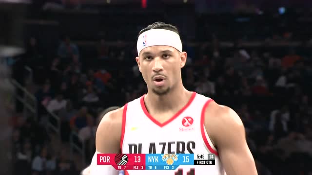 【2022年03月17日】开拓者vs尼克斯第1节中文解说回放