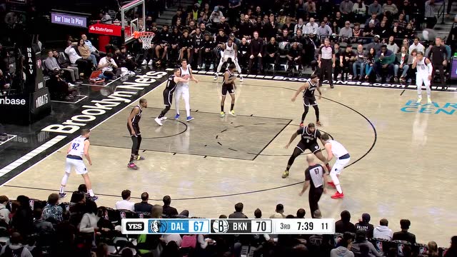 【2022年03月17日 独行侠vs篮网集锦】东契奇撤步三分迎射德拉蒙德 杜兰特死神降临毫不讲理以牙还牙