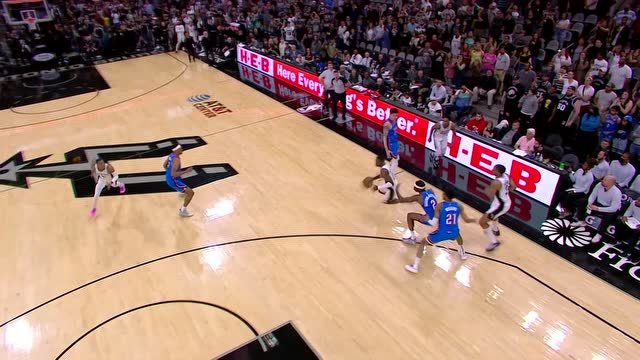 【2022年03月17日 雷霆vs马刺集锦】Lonnie Walker IV  精彩集锦 雷霆