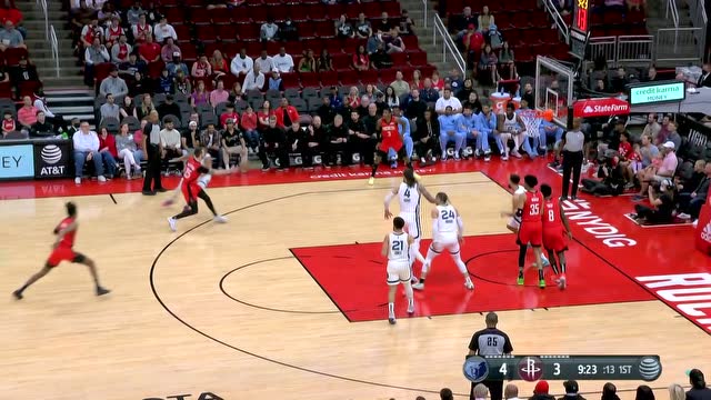 【2022年03月21日 灰熊vs火箭集锦】默契配合找到机会 马修斯连线波特底角三分手起刀落