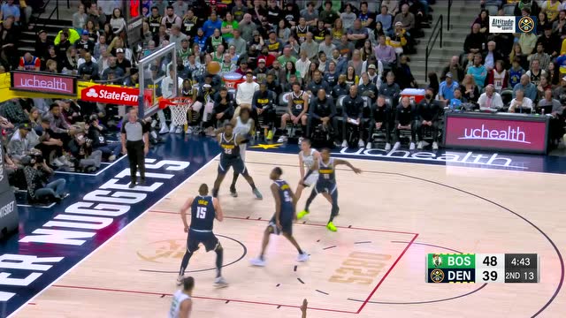 【2022年03月21日 凯尔特人vs掘金集锦】手感火热的时候也是神射手一枚 普理查德单节三分4中4打花掘金