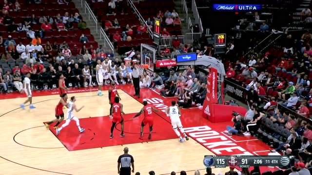 【2022年03月21日 灰熊vs火箭集锦】时间领主名不虚传 安德森神奇节奏命中底角三分