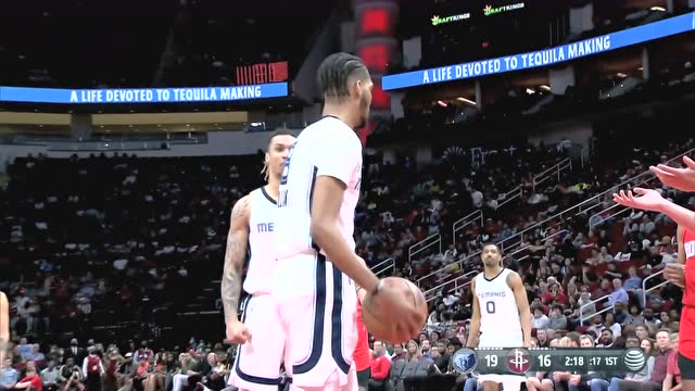 【2022年03月21日 灰熊vs火箭集锦】空切走位瞒天过海 威廉姆斯斜刺里杀出双臂暴扣