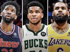 同日两榜首易主！詹姆斯超恩比德登顶冲最老得分王 塔图姆总分超德罗赞