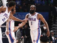 哈登恩比德转型“碰瓷兄弟”！1点成季后赛隐患