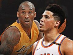 同届双子星！布克唐斯齐破11000分 布克历史第4年轻仅输詹杜科