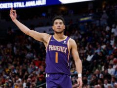 布克不被尊重一幕！掘金官方介绍竟闹乌龙 太阳官推为他冲MVP拉票