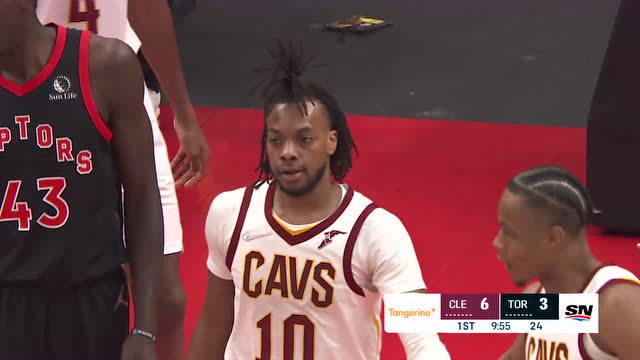 【2022年03月25日 骑士vs猛龙集锦】骑士104-117猛龙 西亚卡姆砍35分打赢抢六卡位战