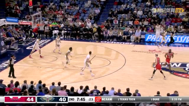 【2022年03月25日 公牛vs鹈鹕集锦】科比·怀特接球三分手感延续 马绍尔压哨三分大心脏命中