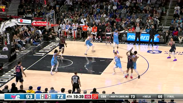 【2022年03月26日 76人vs快船集锦】哈登连线格林三分命中 生涯常规赛总助攻数追平科比升至历史第32位