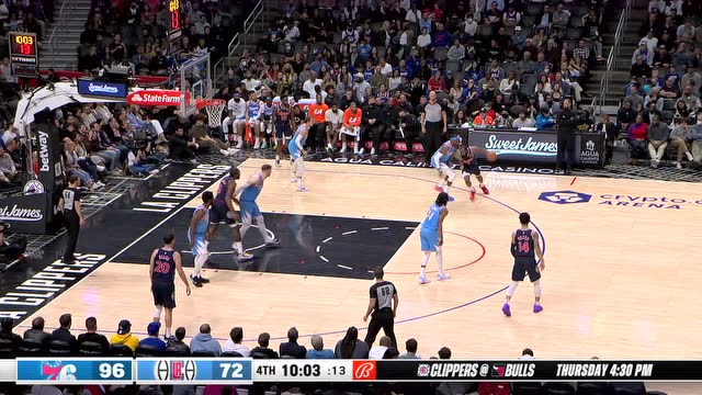 【2022年03月26日 76人vs快船集锦】费城122-97快船 登帝组合合砍56分费城送快船五连败