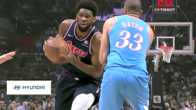 【2022年03月26日 76人vs快船集锦】单枪匹马贯穿防线 恩比德反击一条龙秀翻全场