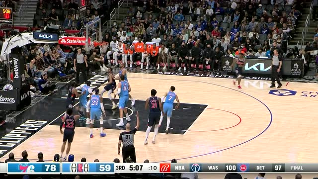 【2022年03月26日 76人vs快船集锦】穿针引线激活全队 哈登连线塞布尔三分一箭穿心