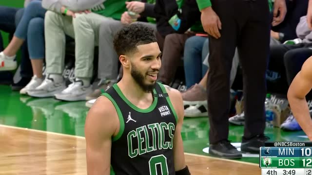 【2022年03月28日】森林狼vs凯尔特人第4节英文原声回放