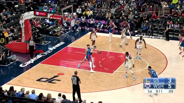 【2022年03月28日 勇士vs奇才集锦】攻防兼备 波神封盖库明加+翻身跳投