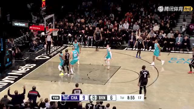 【2022年03月28日 黄蜂vs篮网集锦】庄神：别逗了好咩？普朗姆利接球突破迎面吃火锅