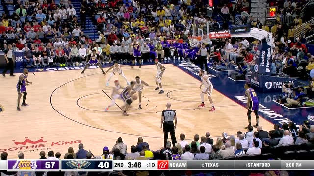 【2022年03月28日 湖人vs鹈鹕集锦】詹姆斯vs鹈鹕集锦 空砍39分 生涯37000之夜遭逆转