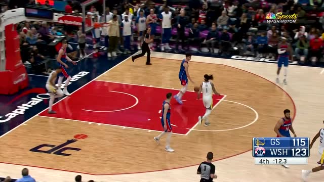 【2022年03月28日 勇士vs奇才集锦】彻底失去悬念 波神拍马赶到封盖普尔