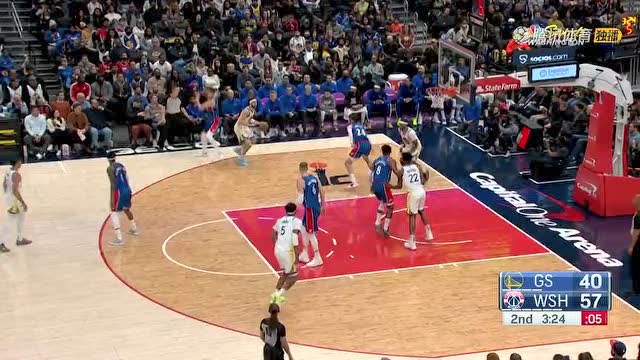 【2022年03月28日 勇士vs奇才集锦】维金斯vs奇才集锦 全场23+2突破快下造强杀伤