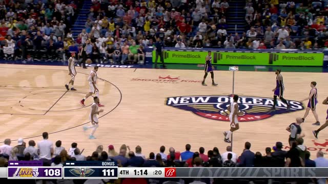 【2022年03月28日】湖人vs鹈鹕第4节中文解说回放