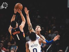 保罗19+14统治关键时刻 哈登11中2坑苦大帝！太阳8连胜稳居第一