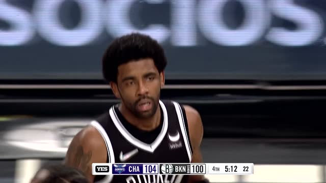 【2022年03月28日 黄蜂vs篮网集锦】篮下终结万花筒！欧文强攻内线连得6分追平黄蜂