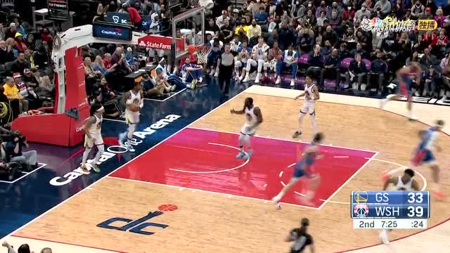 【2022年03月28日 勇士vs奇才集锦】撕裂防线 基斯珀特接连冲击内线霸气上篮