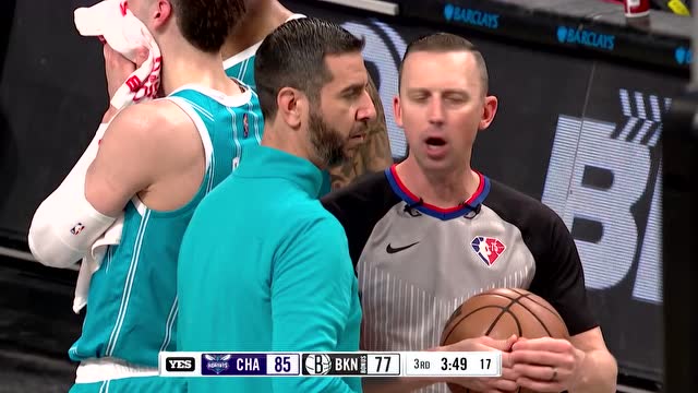 【2022年03月28日】黄蜂vs篮网第3节中文解说回放