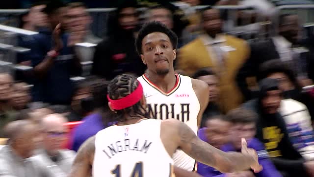 【2022年03月28日 湖人vs鹈鹕集锦】湖人vs鹈鹕精华回放 詹姆斯37000分里程碑之夜遭鹈鹕23分逆转