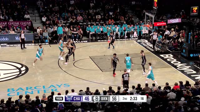 【2022年03月28日 黄蜂vs篮网集锦】自己十进九又如何？杜兰特假投真传克拉克斯顿空接暴扣收获双份快乐