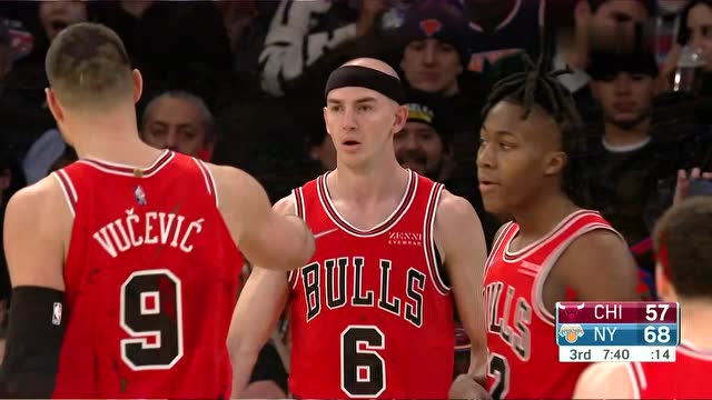 【2022年03月29日】公牛vs尼克斯第3节中文解说回放