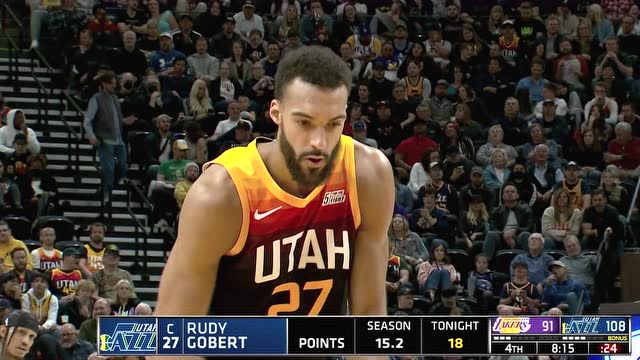 【2022年04月01日】湖人vs爵士 第4节中文解说回放