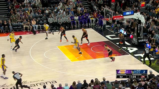 【2022年04月01日 湖人vs爵士集锦】威少霍师傅老年挡拆 轻松配合篮下打进