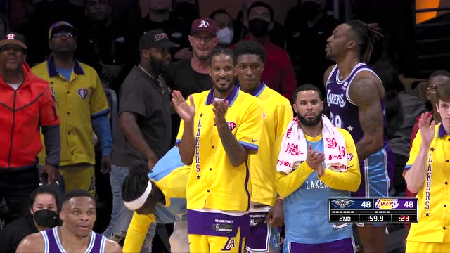 【2022年04月02日 鹈鹕vs湖人集锦】鹈鹕vs湖人精华回放 詹眉复出合砍61分不敌鹈鹕