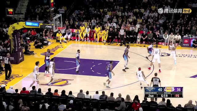 【2022年04月02日 鹈鹕vs湖人集锦】斯坦利·约翰逊连续抢断CJ
