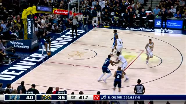 【2022年04月02日 森林狼vs掘金集锦】在你们进联盟之前我就是第一中锋了！考辛斯外线三分出手就有