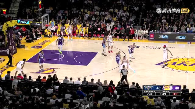 【2022年04月02日 鹈鹕vs湖人集锦】莺歌带倒威少中距离稳稳命中 蒙克连线浓眉篮下虐筐