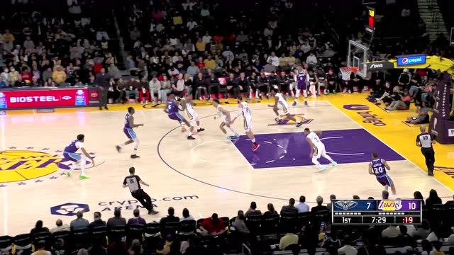 【2022年04月02日 鹈鹕vs湖人集锦】老詹黄油手遭抢断 CJ反击三分惩罚失误