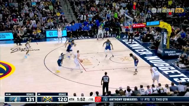 【2022年04月02日 森林狼vs掘金集锦】激烈厮杀互不相让！华子百发百中对飙掘金三分雨