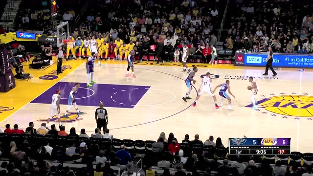 【2022年04月02日 鹈鹕vs湖人集锦】这是湖人球迷喜欢看到的 威少抢断老詹反击暴扣一骑绝尘